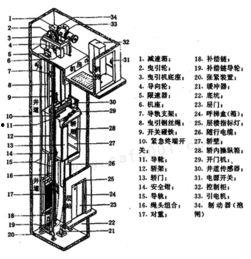 网红电梯构造图片,揭秘现代都市垂直交通新潮流