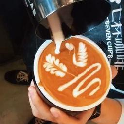 上海网红咖啡拉花,艺术与香气的完美邂逅